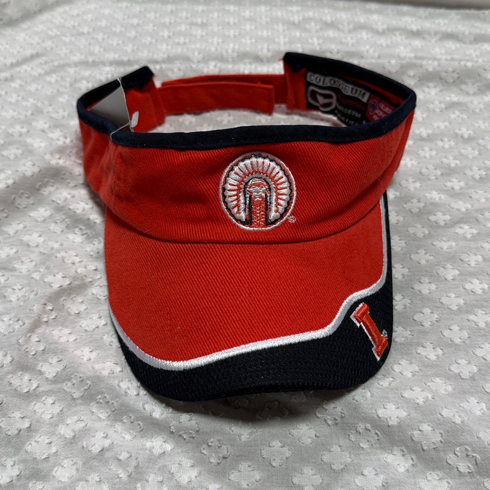 Vintage University of Illinois Illini Chief Visor